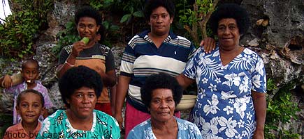 Ladies of Naividamu Village.