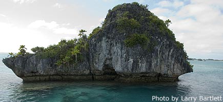 Awesome Lauan rock formations.