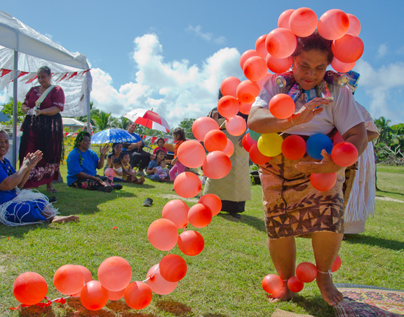 The balloon dance extravaganza - taken by Bob