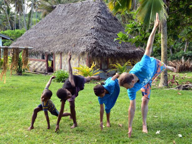 the international language of yoga - by Bruce