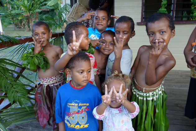 Makogai Village. Photo by Vanessa