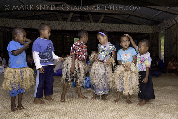 Local Fijian children on the local village visit; Taken by Mark S.