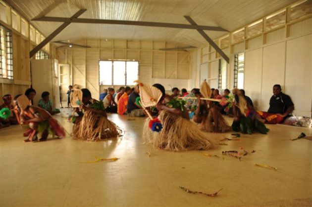 Our village visit and meke dances. By Jane