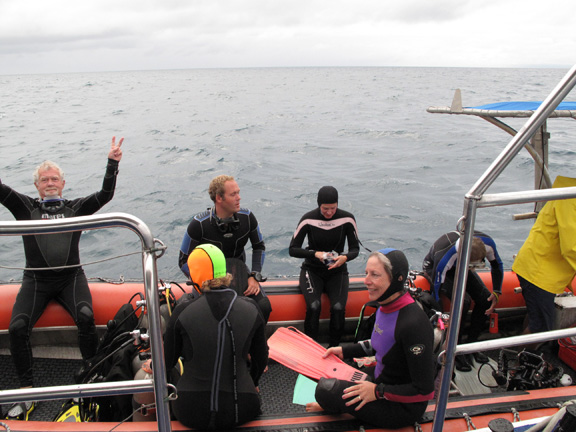 Off diving we go - taken by Tim