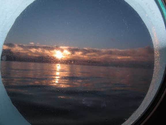 Sunrise in Fiji - taken by Uwe