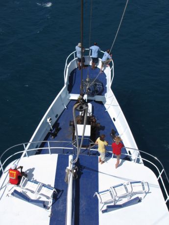 A great vantage point when looking for Whales - taken by Sarah