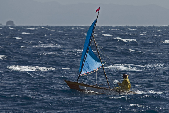 Sailing Fiji style - taken by Bernd
