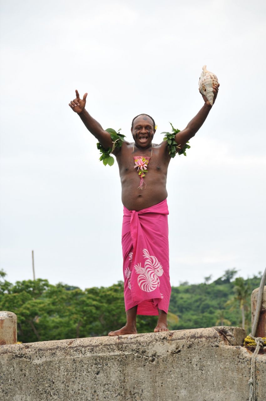 A Fijian Welcome by Chris