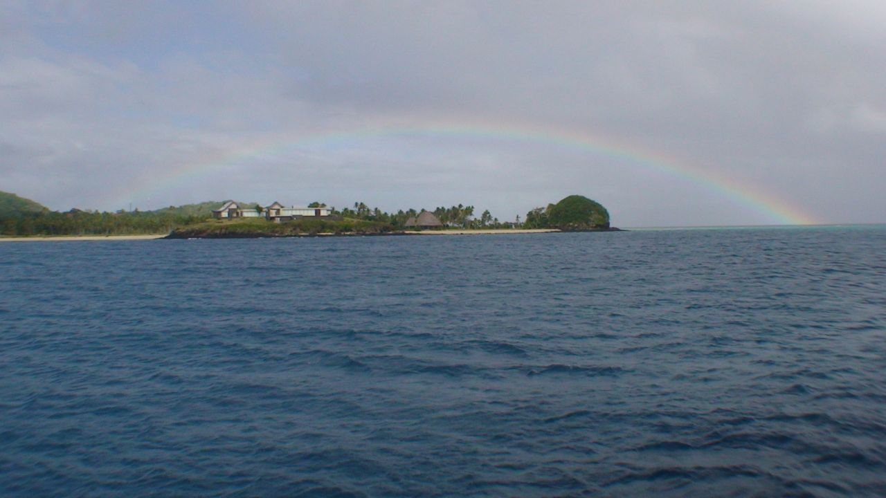 A Rainbow Start To The Day by Roger